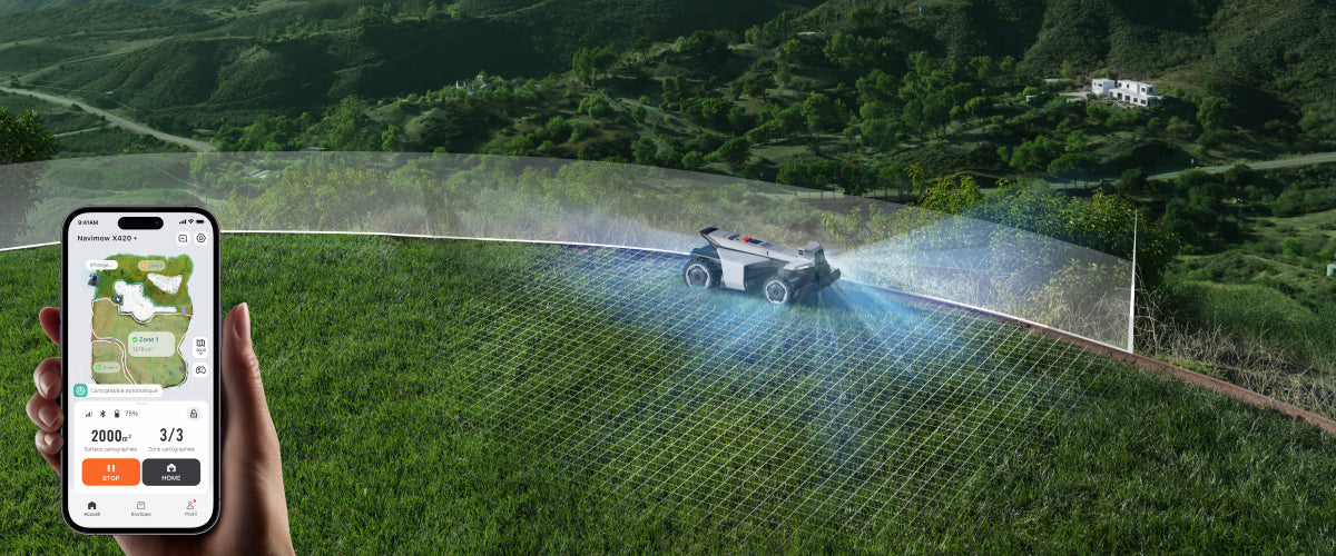 installation robot tondeuse navimow