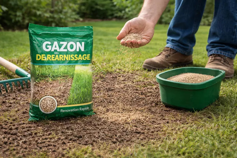 Gazon de regarnissage