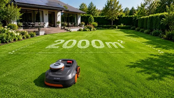 Meilleur robot tondeuse 2000m²