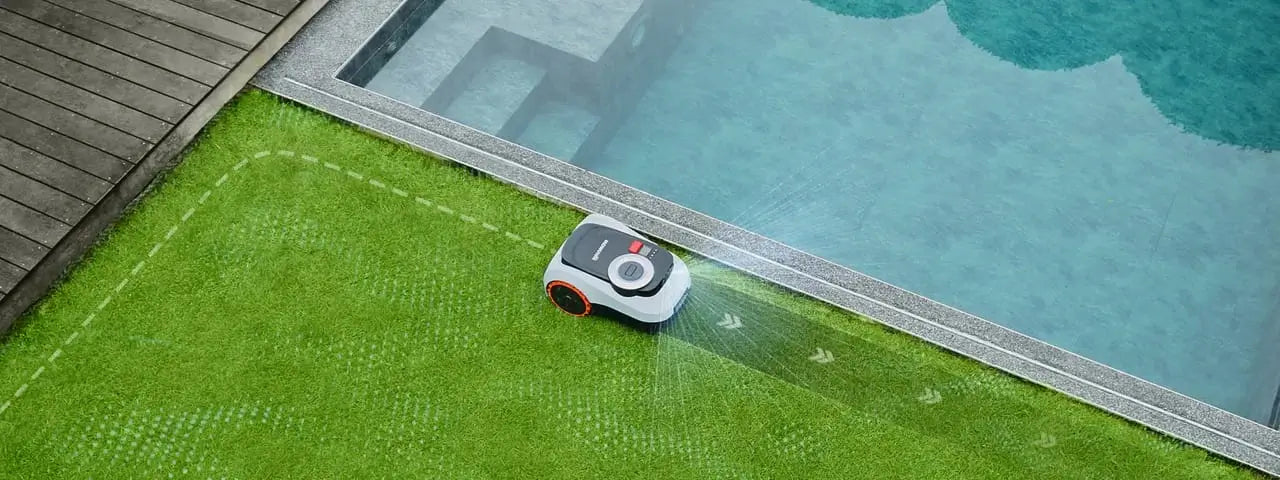Robot tondeuse avec cartographie automatique