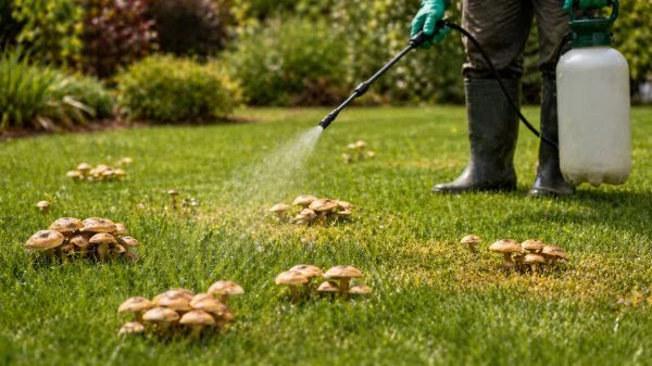 Comment se débarrasser des champignons de la pelouse
