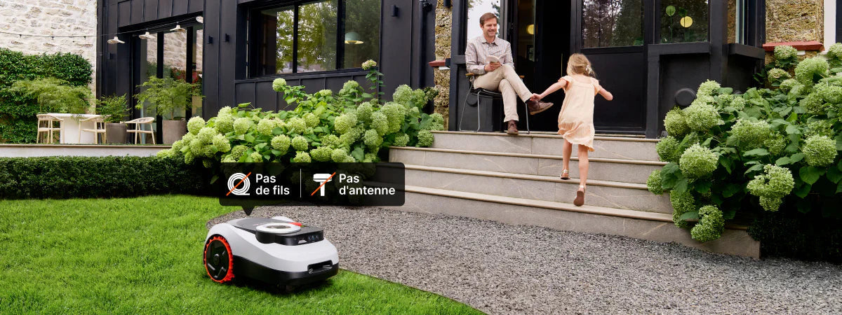 Navimow i2 LiDAR robot tondeuse sans fil