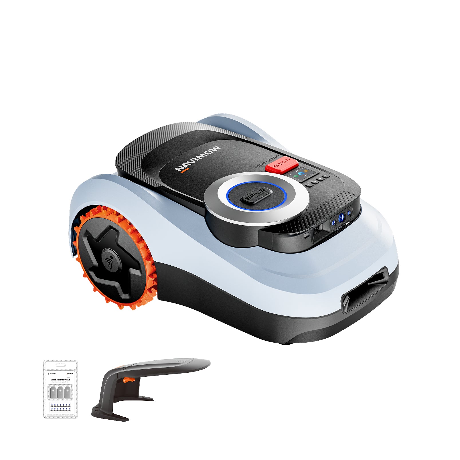Navimow i2 LiDAR + Garage + Kit de Lames Plus