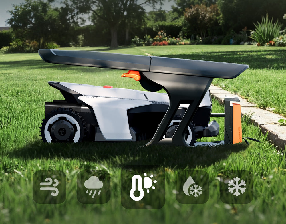 Garage résistant aux UV pour robot tondeuse