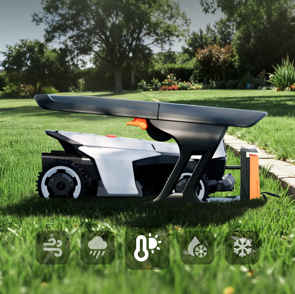 Garage résistant aux UV pour robot tondeuse
