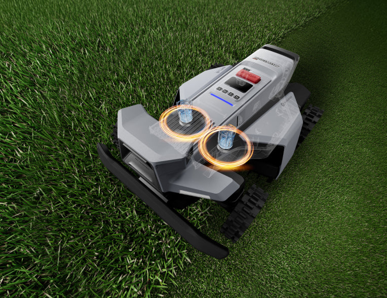 Double disques de coupe pour une efficacité maximale