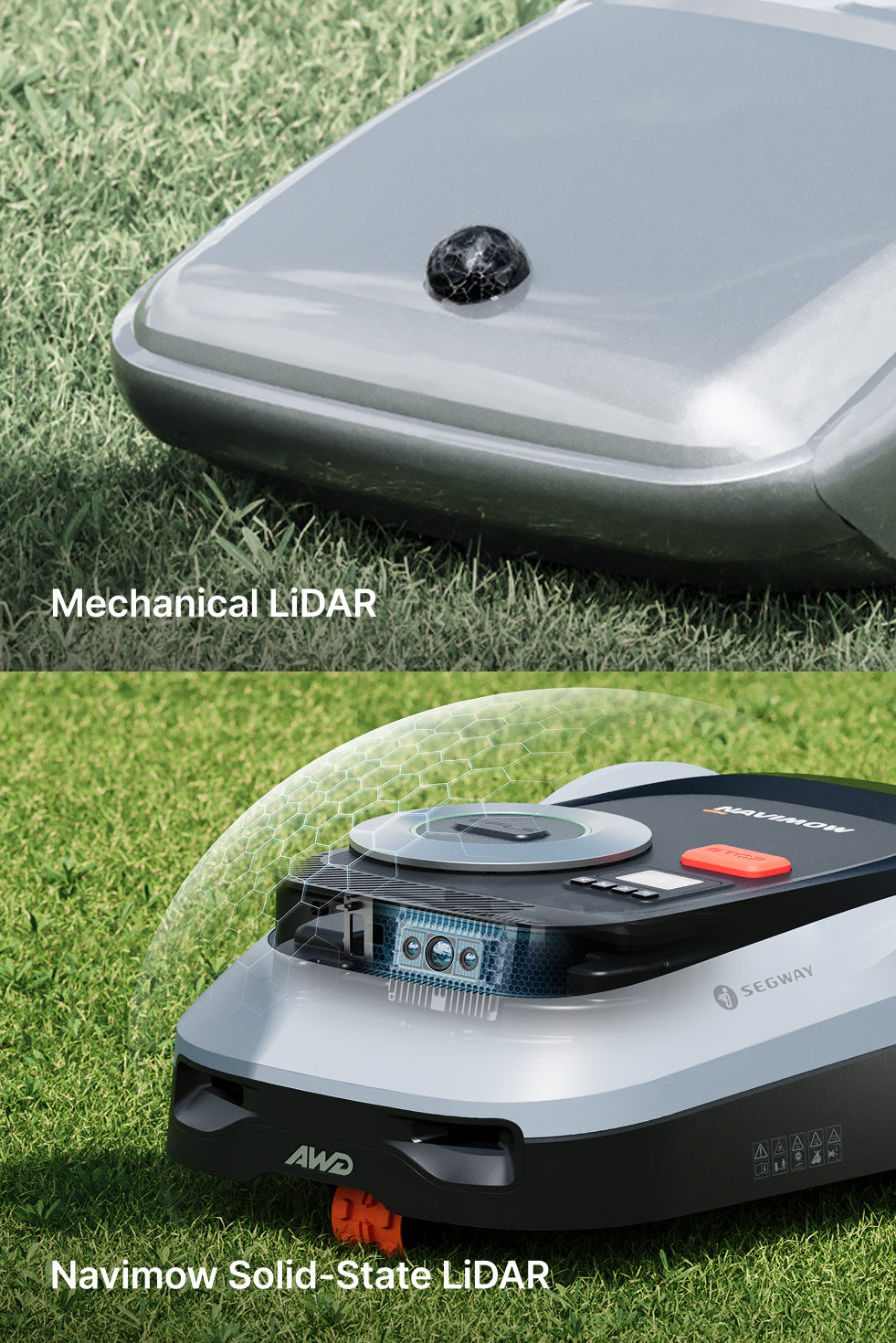 <p>· Les LiDAR externes sont sensibles aux rayures<br/>· Structure rotative moins durable</p>