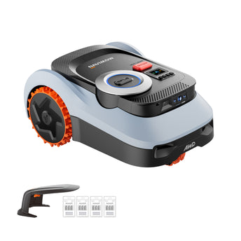 Navimow i2 LiDAR Pro robot tondeuse avec Garage + 4 jeux de lames