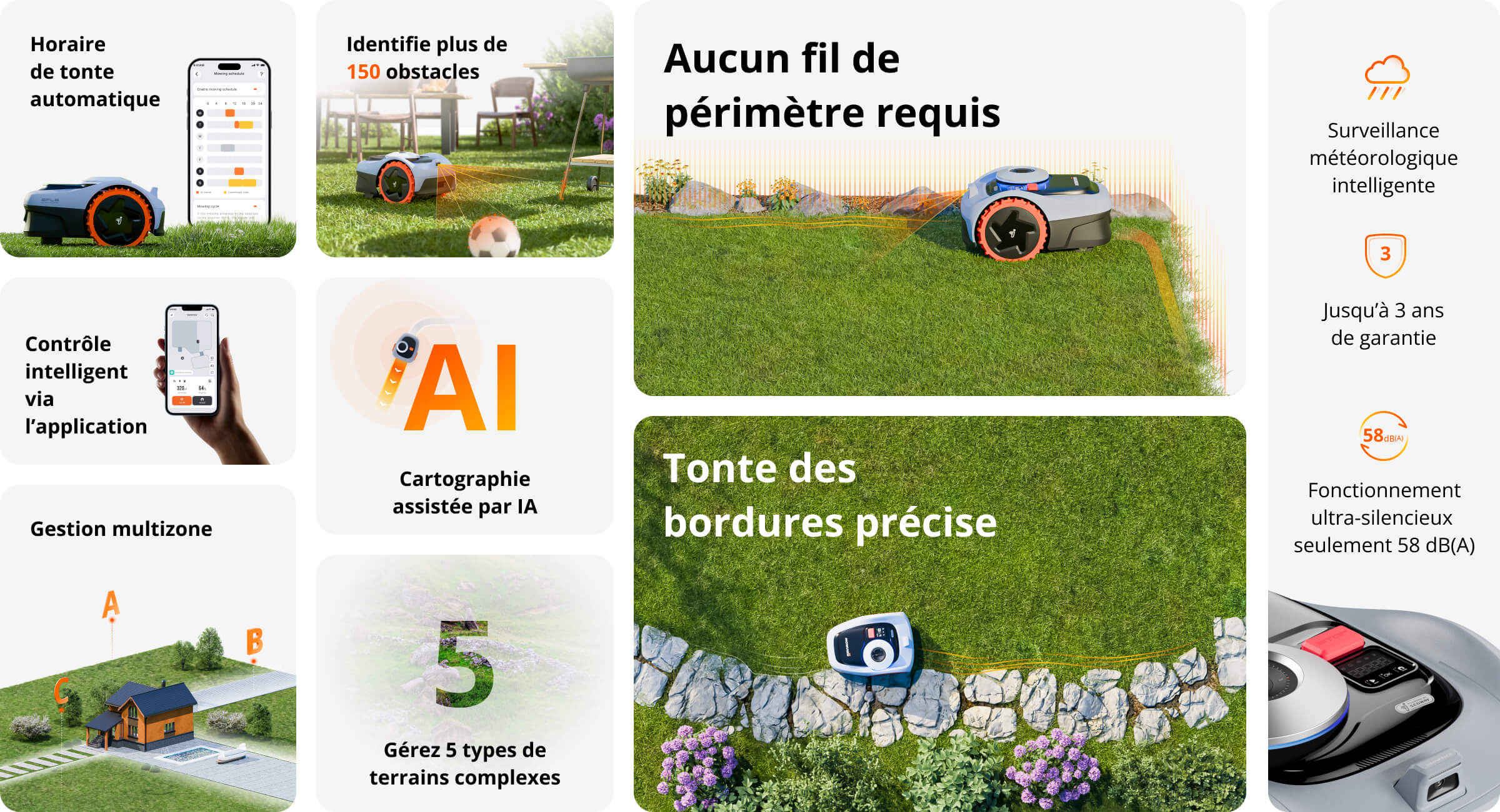 Navimow i1 tondeuse