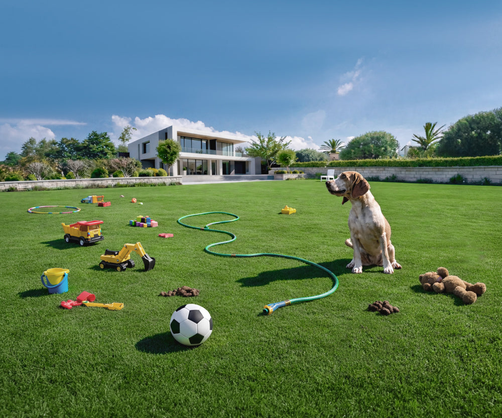 Trop d'obstacles dans le jardin