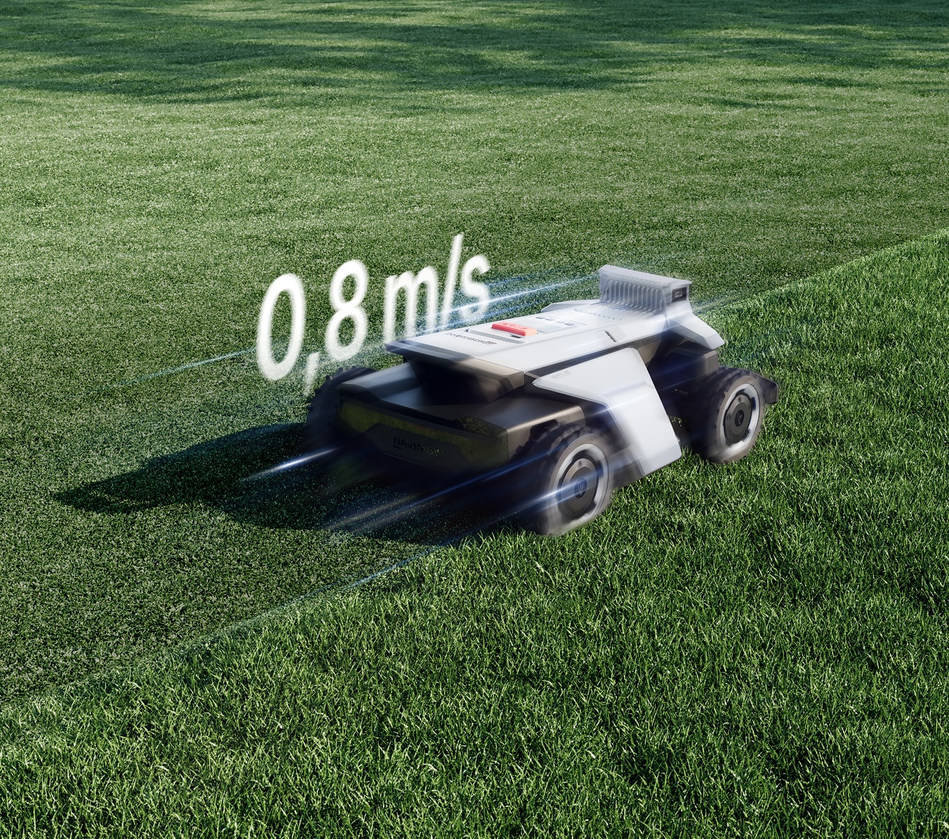 Vitesse de déplacement max. 0,8 m/s